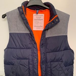 Blue Puffer Vest